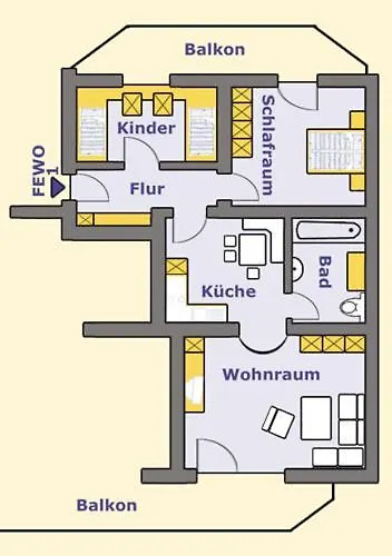 Schlichtherle Appartamento